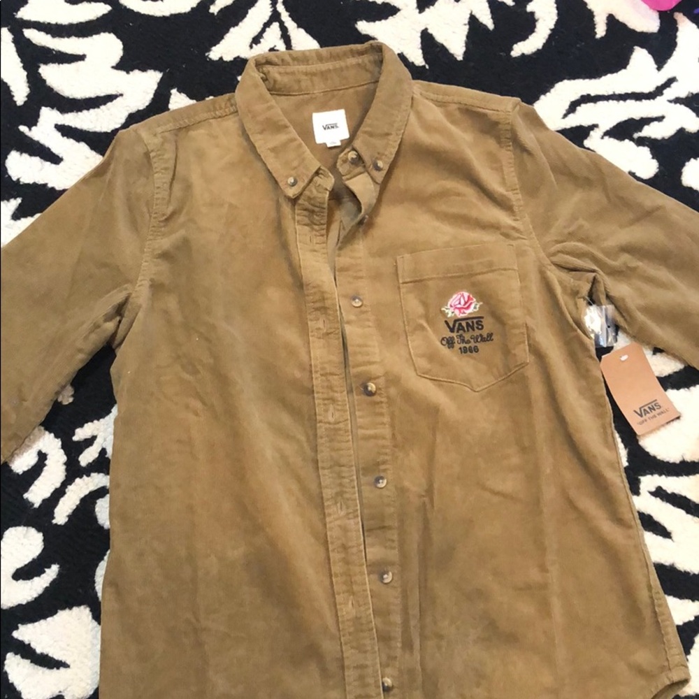 Vans button up
